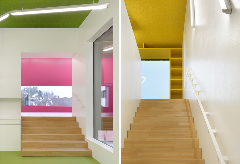 L3P architekten new weiach kindergarten development designboom