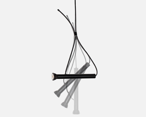 suspended lasso torch light by quentin de coster for CINNA - LIGNE ROSET