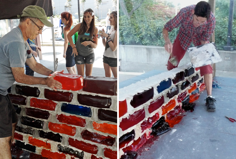 lisa hein robert seng jello brick wall designboom