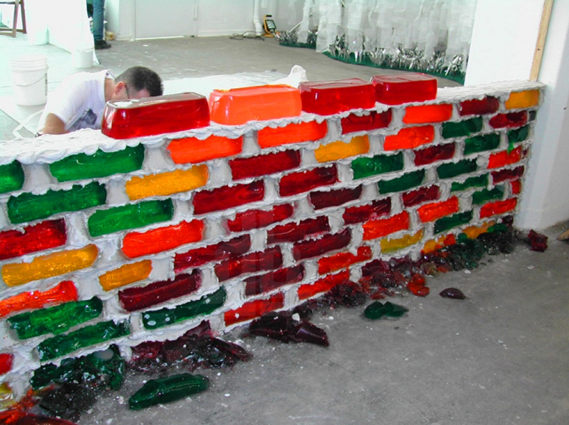 lisa hein robert seng jello brick wall designboom