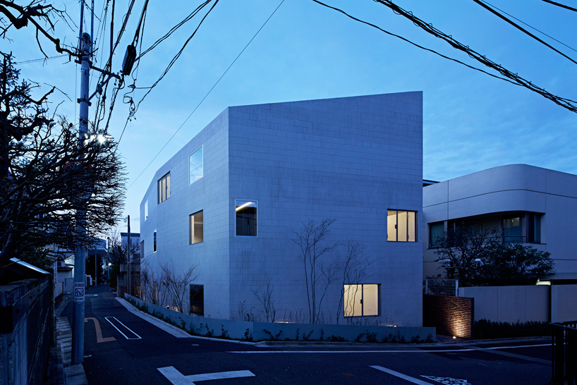 tokyo apartments by makoto yamaguchi feature ventilating voids