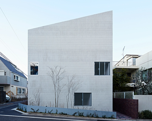 tokyo apartments by makoto yamaguchi feature ventilating voids