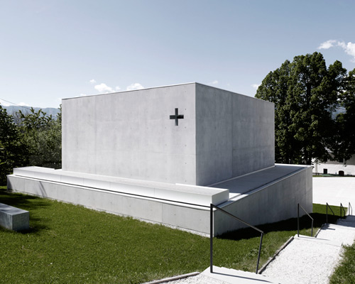 marte marte composes concrete volumes for fresach diocesan museum
