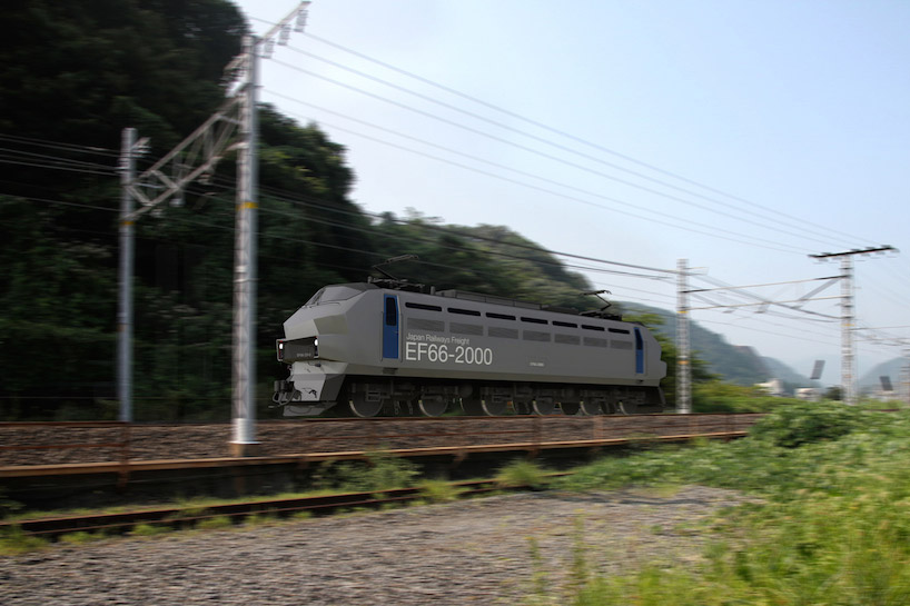 Masahiro Minami Experiments With Ef66 00 Electric Locomotive Design