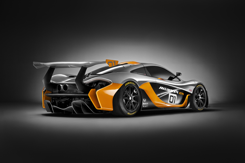the 1000 horsepower mclaren P1 GTR design concept unveiled
