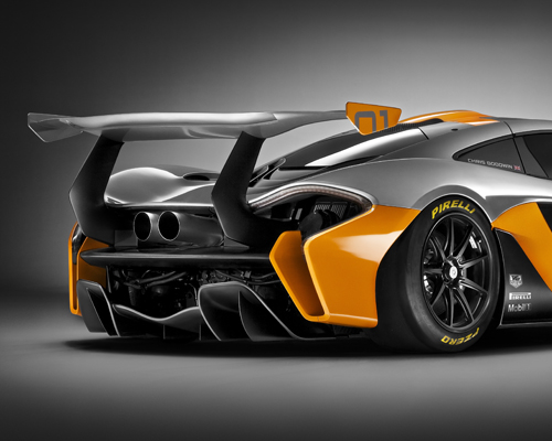 the 1000 horsepower McLaren P1 GTR design concept premiere