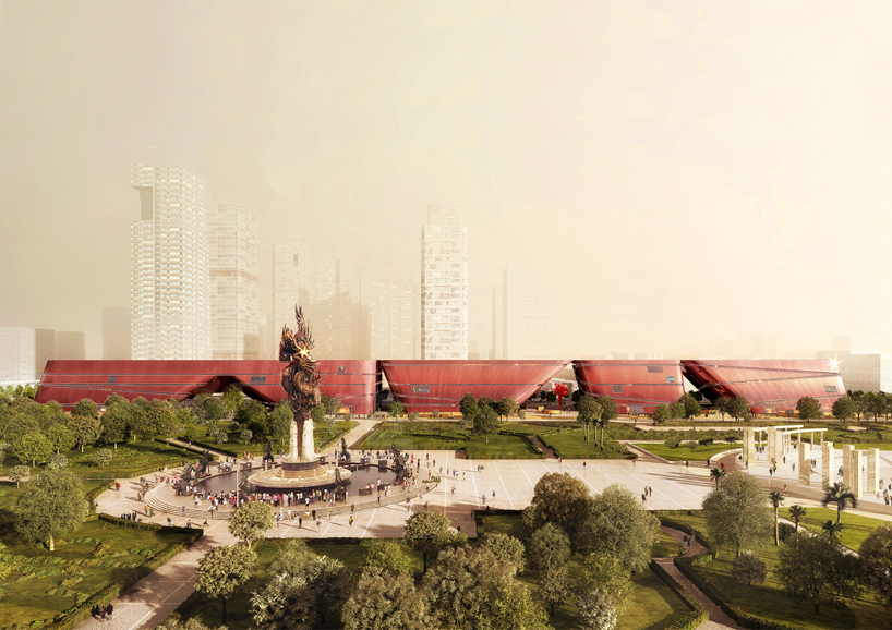mecanoo cultural complex shenzhen china designboom