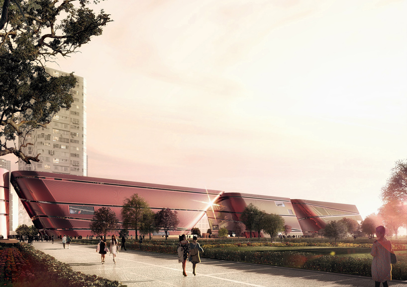 mecanoo cultural complex shenzhen china designboom