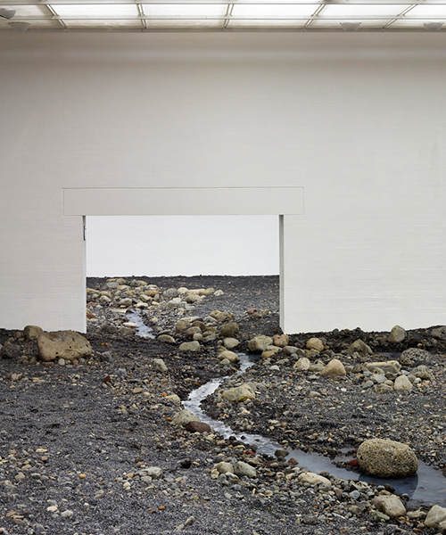 olafur eliasson layers riverbed within louisiana museum of modern art
