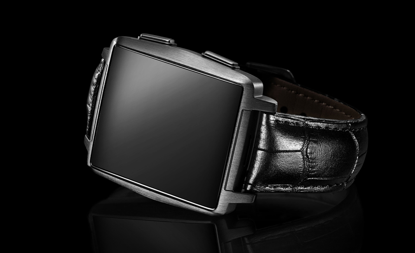 omate X companion smartwatch connects to iPhone and android