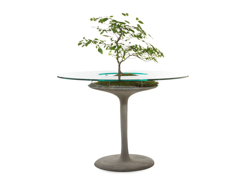 opiary embeds inhabitable landscapes into terraformed furniture