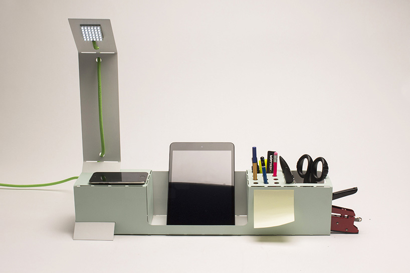 Org A Folded Durable Lightweight Laser Cut Desk Organizer
