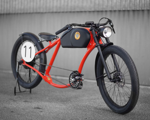 retro OTO electric bicycles reach 65 km/h and feature start-stop system