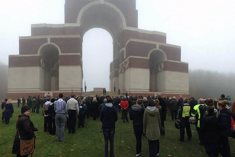 paul emmanuel lost men france counter memorial somme battlefields