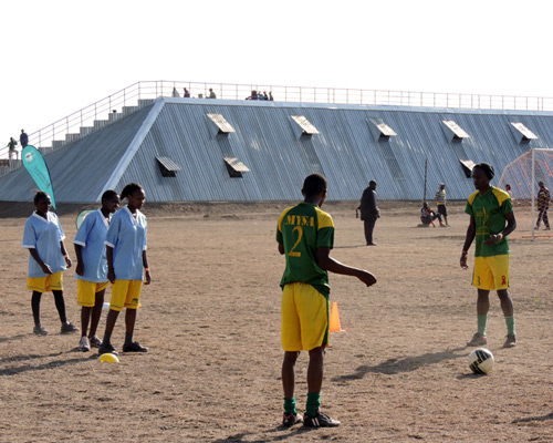 waterbank campus by PITCHAfrica harvests precious rainfall