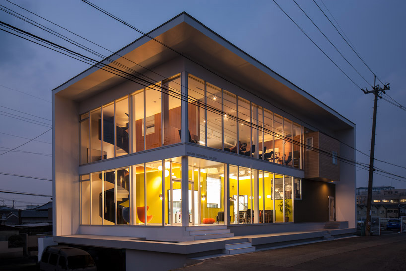 process5 creates takagi industrial head office as a colorful bento box