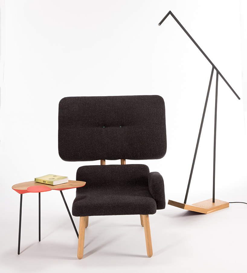 roe magdassi designs a reading space of abstract animal figures