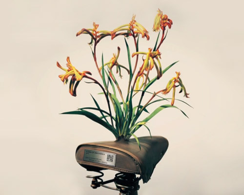COGOO makes abandoned bicycles visible with saddle blossoms campaign