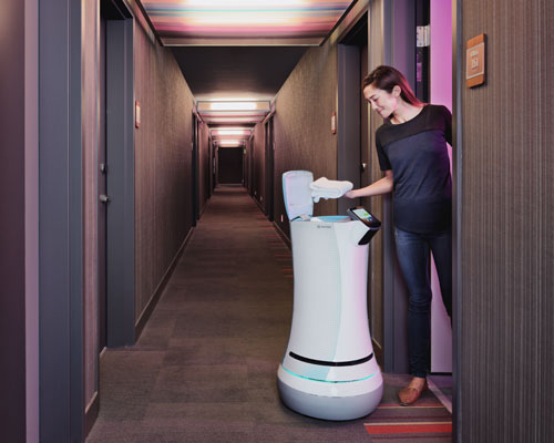 cupertino's aloft hotel rolls out SaviOne robotic bellhop by savioke