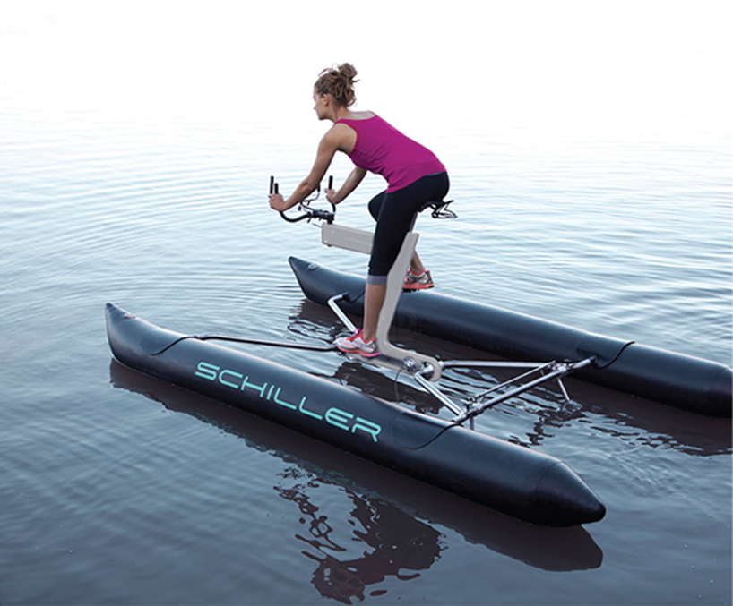 pontoon water bike