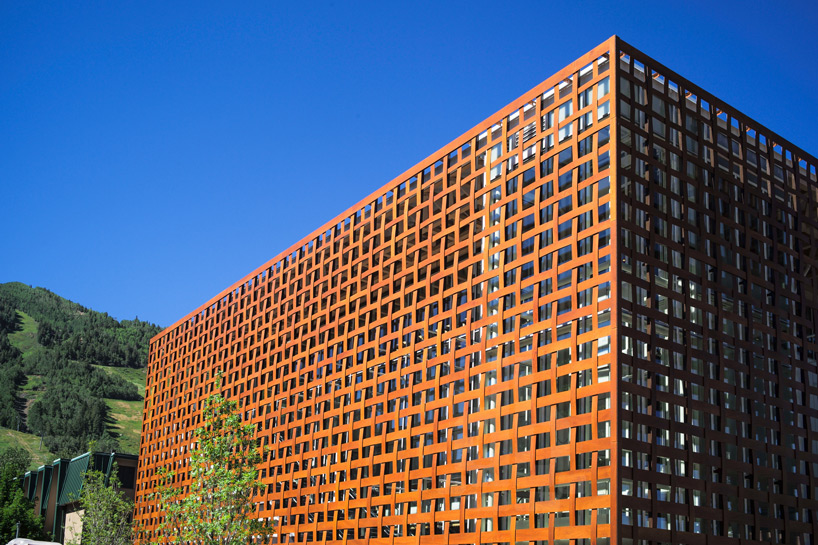 first look at the completed aspen art museum by shigeru ban