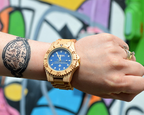 SPGBK crafts watch collection from recycled maple wood