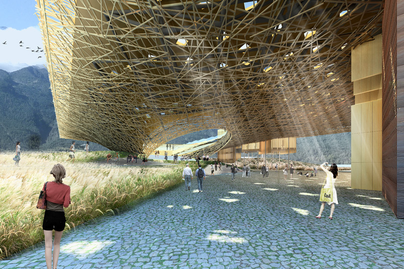 arts center by studio pei-zhu breaks ground in dali, china