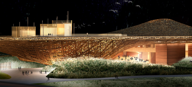 arts center by studio zhu pei breaks ground in dali, china