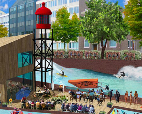 rotterdam to install barrelling wave-pool on the steigersgracht canal 