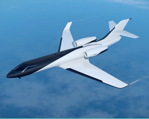 IXION windowless jet features solar panels and offers panoramic views