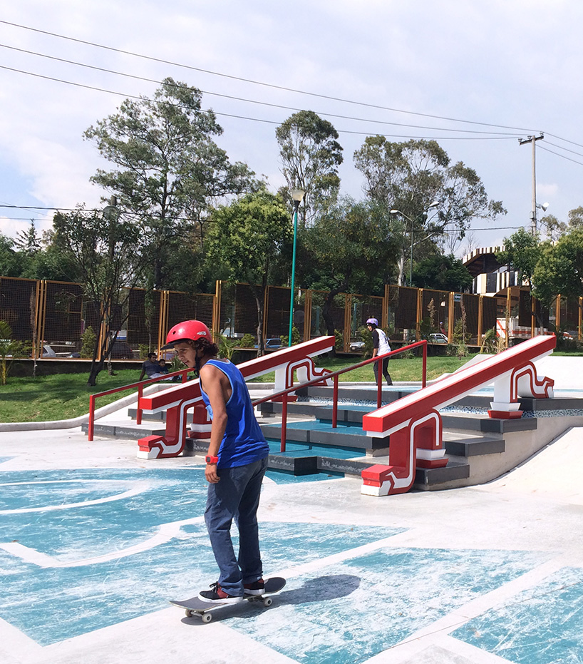 obturador Es una suerte que Campaña NIKE templo mayor skatepark in mexico city