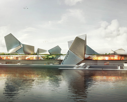tom wiscombe awarded second prize for port of kinmen competition