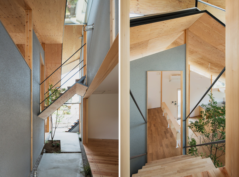 Y M Design Office Wraps Eaves Around House In Suburban Kyoto