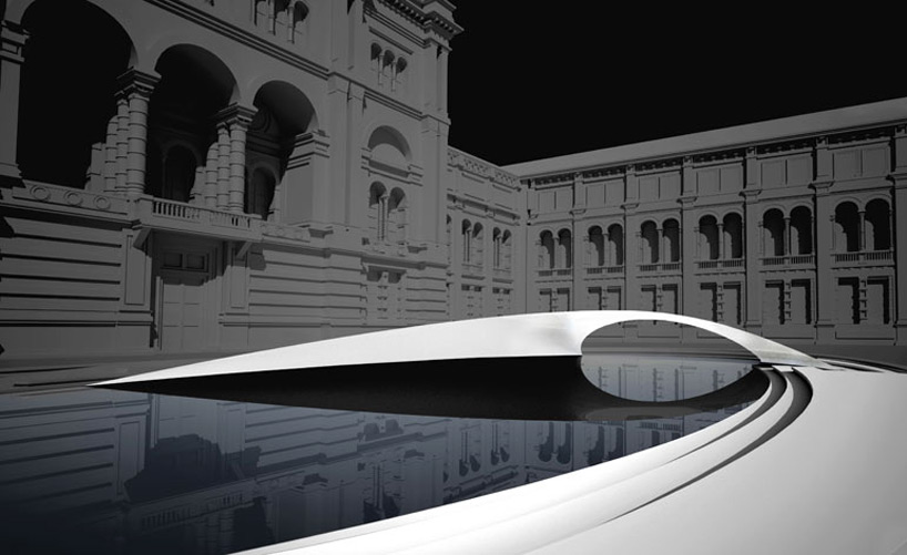 zaha hadid's crest pavilion to debut at london design festival