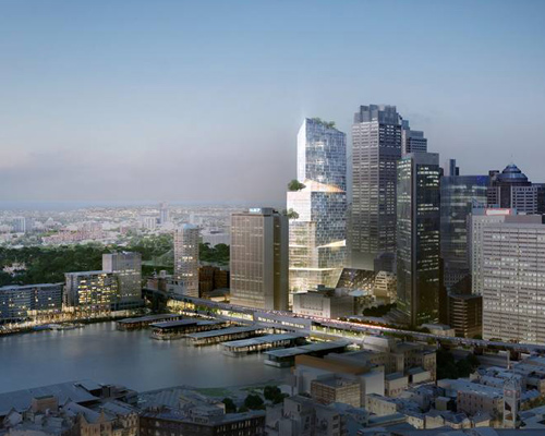 quay quarter tower by 3XN overlooks the sydney opera house