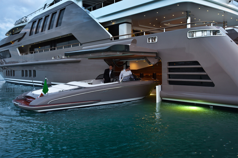 half-yacht, half-submarine 'nautilus' by u-boat worx exudes lush living  above & under the