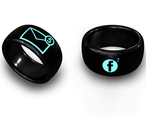 MOTA smartring uses vibrations to alert users to notifications