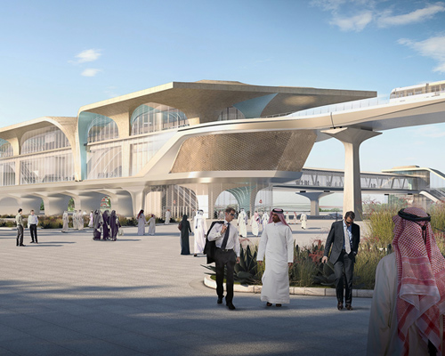 UNStudio designs stations for phase one of the doha metro
