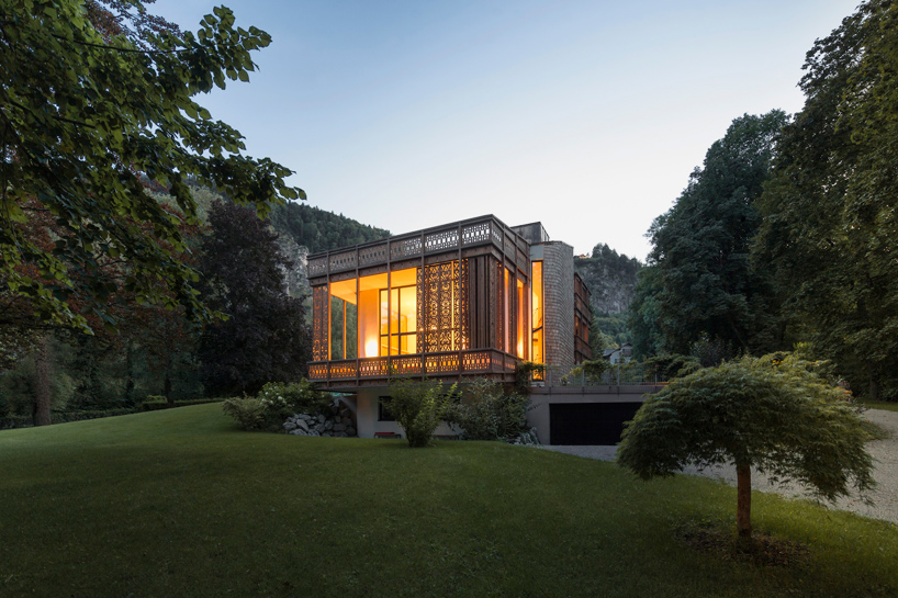 alexander diem villa am see by the lake designboom