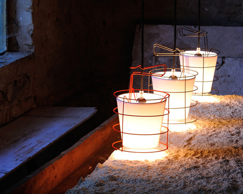 antoine mège creates multi-configurational lamp for hind rabii