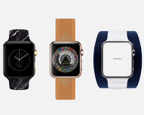 flnz lo imagines the apple watch made by famous fashion designers