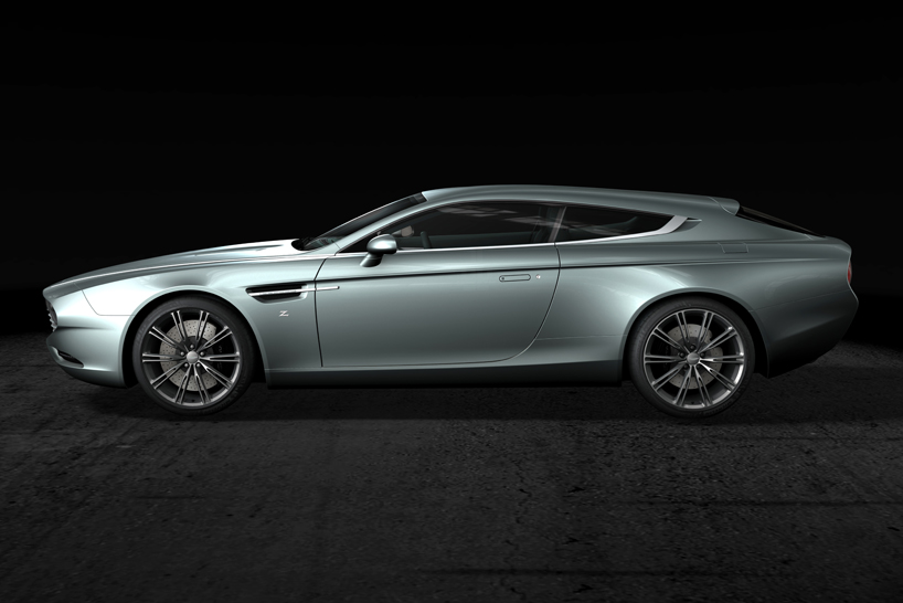 aston martin virage shooting brake zagato one-off coach-built car