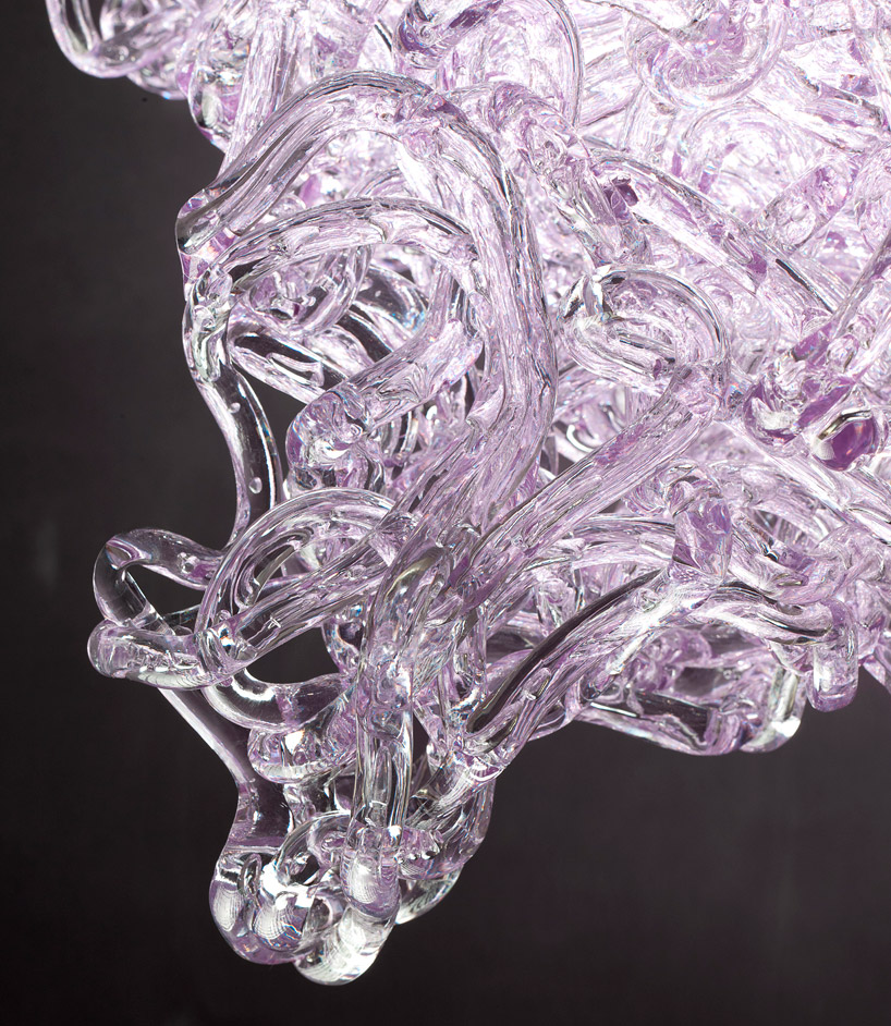 chandelier exhibition david gill galleries london zaha hadid fredrikson stallard campana brothers designboom