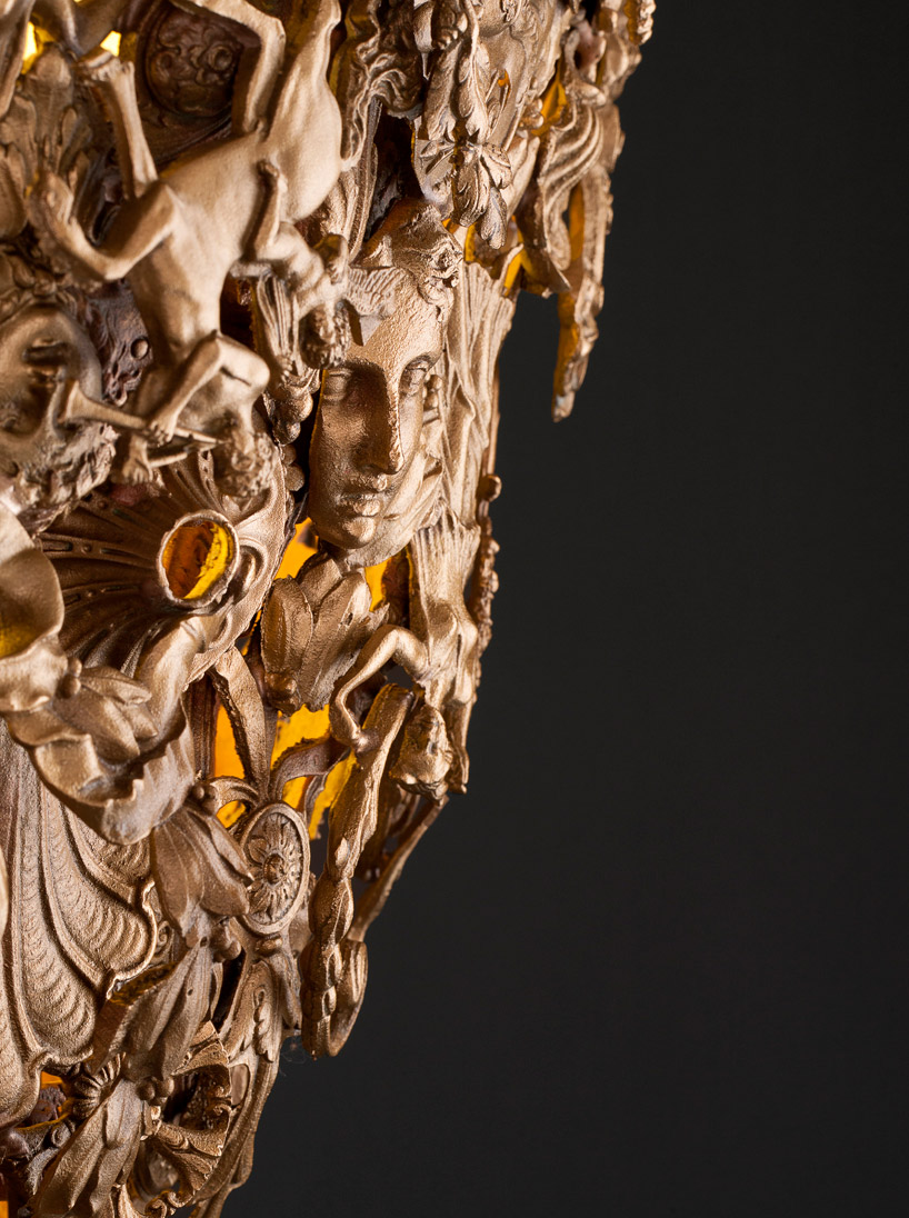 chandelier exhibition david gill galleries london zaha hadid fredrikson stallard campana brothers designboom