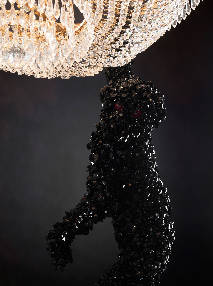 chandelier exhibition david gill galleries london zaha hadid fredrikson stallard campana brothers designboom