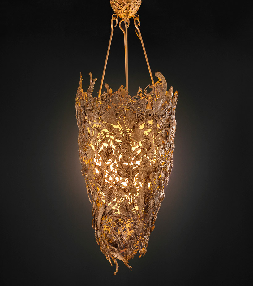 Chandelier Exhibition David Gill Zaha Hadid And Others Chandelier Exhibition David Gill Galleries London Zaha Hadid Fredrikson Stallard Campana Brothers Designboom