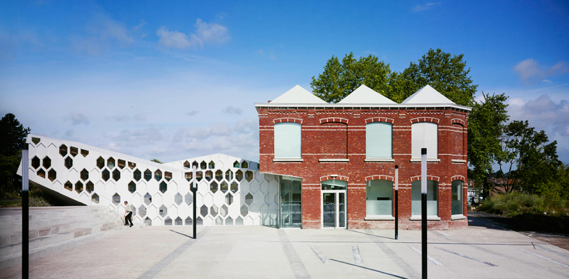 d'houndt+bajart architectes la mediatheque andree chedid