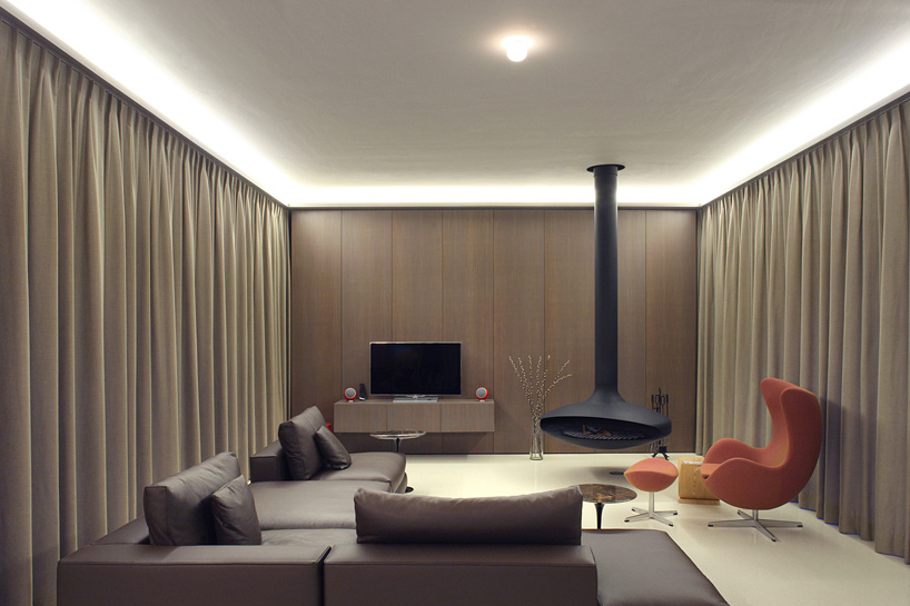 dieter de vos architecten triple brick arch house