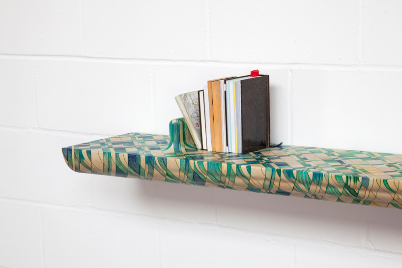 endgrain raw edges designboom
