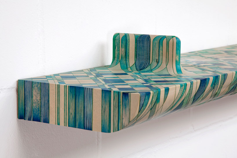 endgrain raw edges designboom